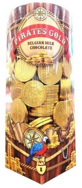 파이어리츠 골드 밀크 초콜릿1.25kg (약240) 황금 동전초콜렛 해적 금화초콜릿, 1세트, 1.25kg