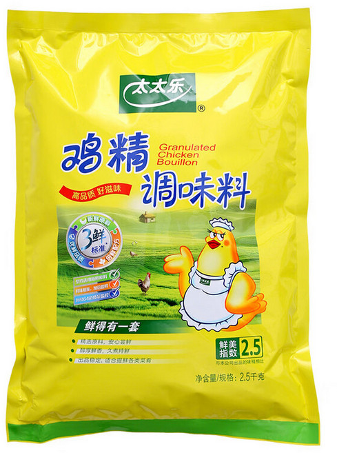 터보마켓 중국식품 태태락 지징 닭고기 다시다 찌징 치킨파우더, 1개, 2.5kg