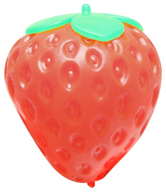 草莓捏捏樂 解壓玩具, 1個