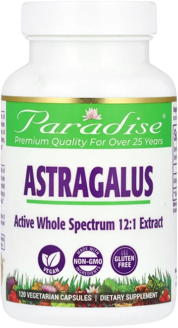 Paradise Herbs 황기 250mg 베지 캡슐 120정, ParadiseHerbs황기250mg베지캡슐120정, 1개 - 쿠팡