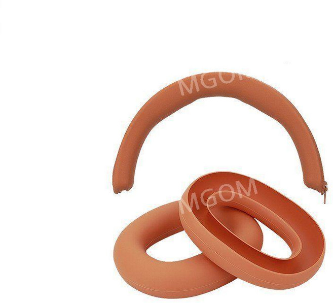 Beoplay H95 보호 커버 호환 헤드폰 헤드밴드 이어캡 실리콘 파우치 베오플레이, 브라운 셋트, 1개
