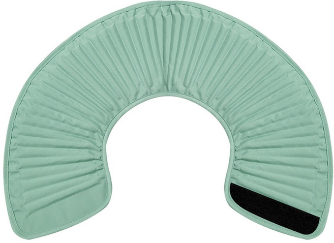 테슬테즐 황토 어깨숄 전기 온열 찜질기, PS-0701, 민트체크