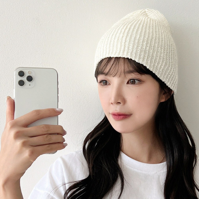 [국내생산] 니트 비니 6color