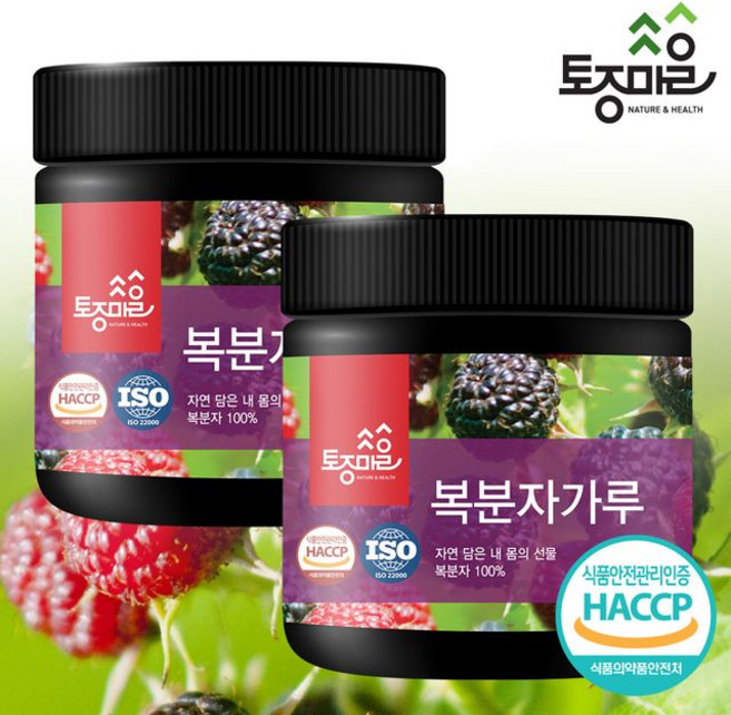 토종마을 복분자가루, 2개, 200g