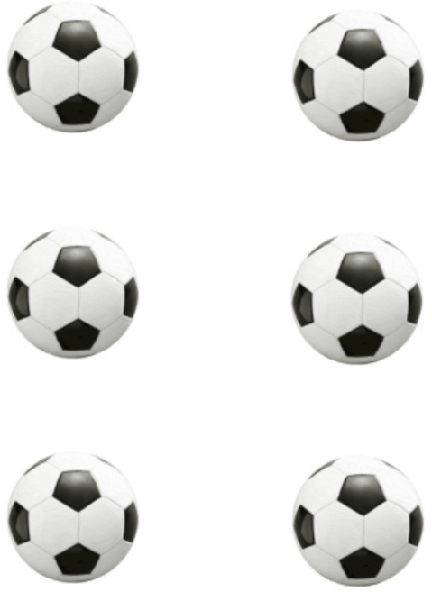 ZOZOFO 장난감 테이블 게임 축구 보드 사커 게임기 보드게임 2인경기 완구 가족모임 미니 월드컵 스포츠 어린이 크리스마스 선물 생일 선물, 6개