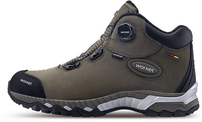 ZB-205 워킷 안전화 6인치 다이얼 고급형 심파텍스 방수 천연소가죽