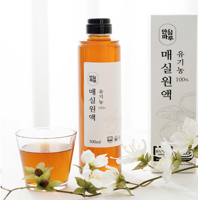 유기농100% 매실청 매실원액, 500ml, 1개