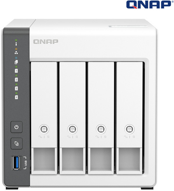 큐냅 QNAP 4베이 나스 스토리지 하드미포함, TS-433-KR