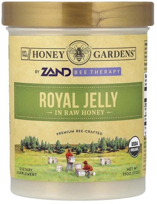 잔드 로열 젤리 인 로우 허니 Sand Royal Jelly In Raw Honey 312g, 1개 - 쿠팡