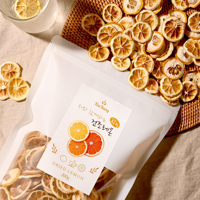티랑 건조레몬 실속형, 1개, 1개입, 200g