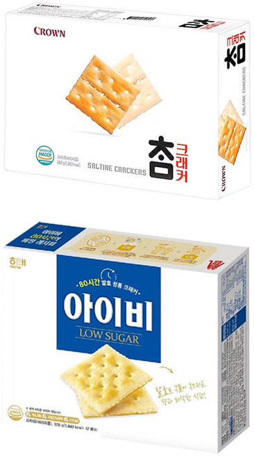 참크래커 280g + 아이비 309g, 589g, 1세트