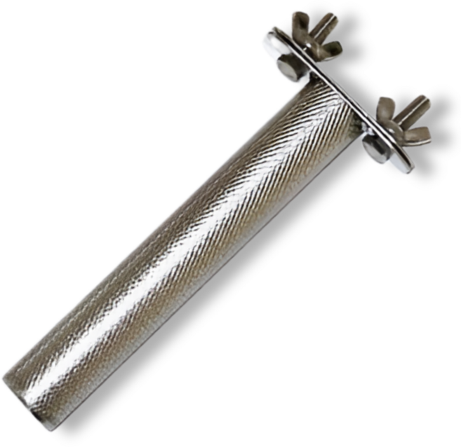 LETOJ 앵무새 스텐 횃대 S, 메탈, 1개