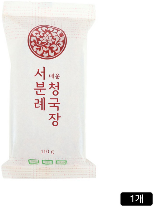 [홈쇼핑] 서일농원 서분례 명인 청국장 매운맛, 110g, 1개