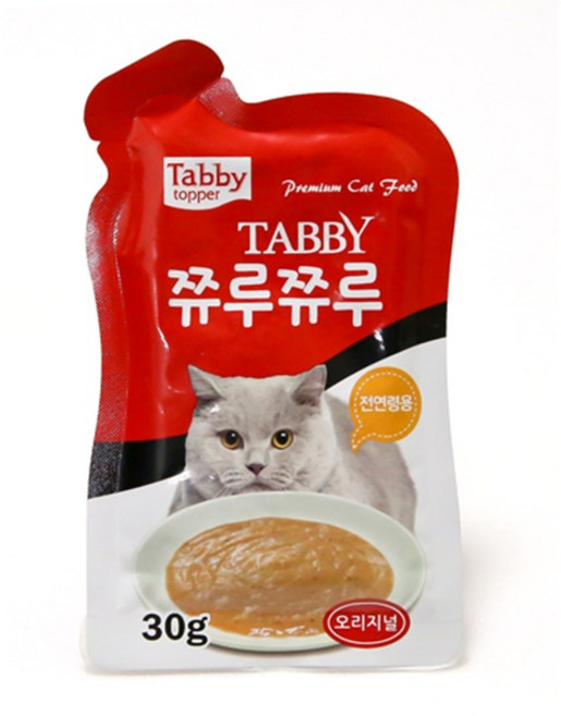 쮸루쮸루(쭈루쭈루) 캣파우치 오리지널 1box 12개, 오리지날, 30g