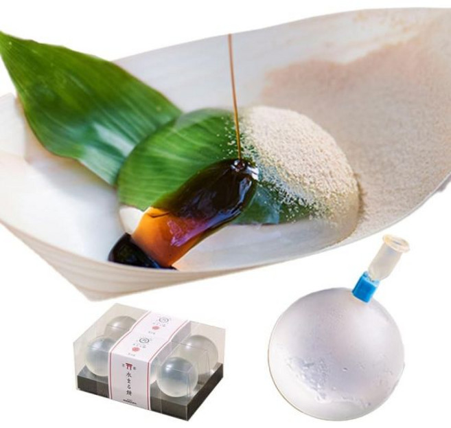 일본 야마루 물방울떡 와라비모찌 6개입 524102, 1개