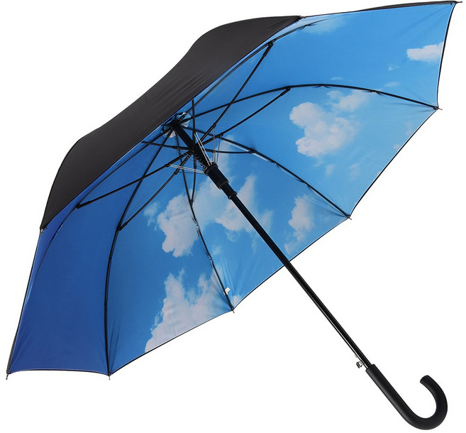 중대형65두겹하늘우산 구름우산 고급대형장우산