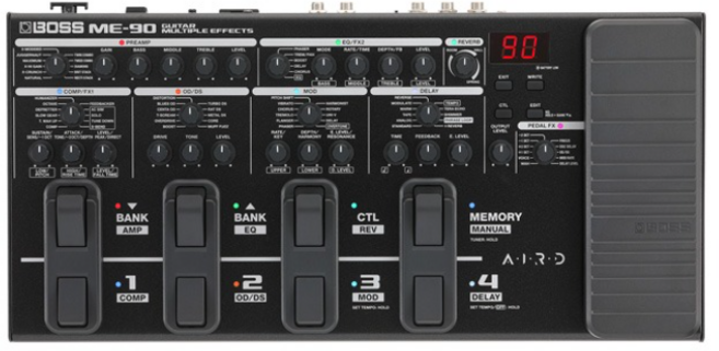 BOSS 멀티이펙터 ME-90 공식수입정품, 1개