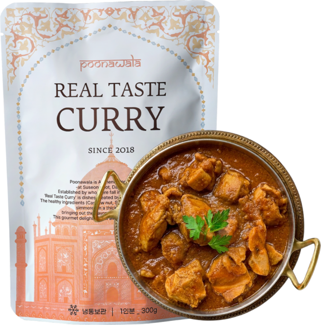 [300g]푸나왈라 대구 줄서서 먹는 인도커리, 300g, 1개, 치킨로컬스프커리