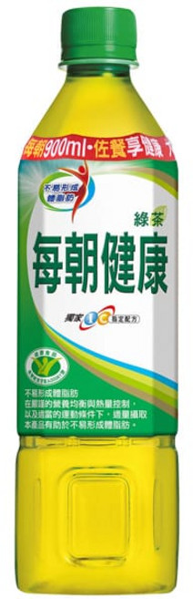 每朝健康 綠茶 4.EX 四認證 超強兒茶素 900ml, 1個, 12個裝