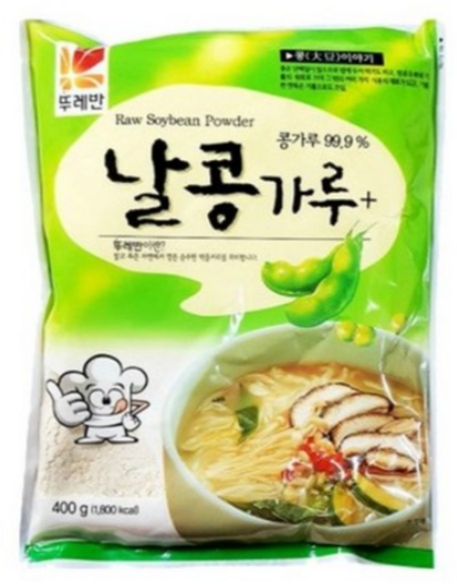 뚜레반 날콩가루, 400g, 8개