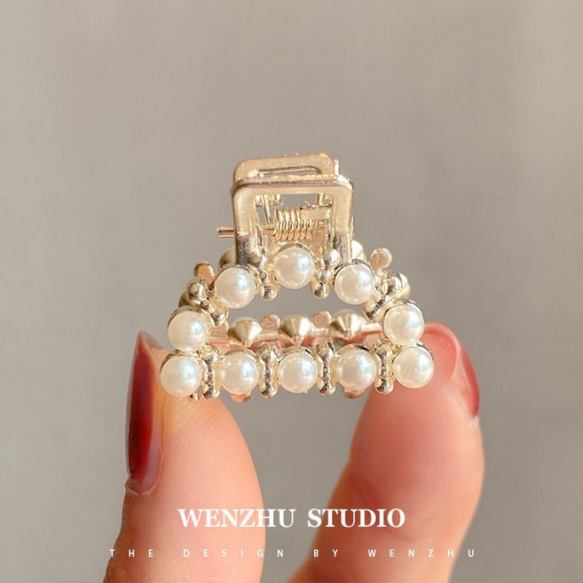 WENZHU STUDIO 小抓夾 瀏海夾 金屬髮夾