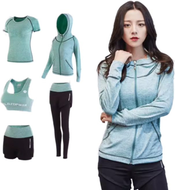 브엘세바 브라탑 레깅스 집업 트레이닝 5종 세트