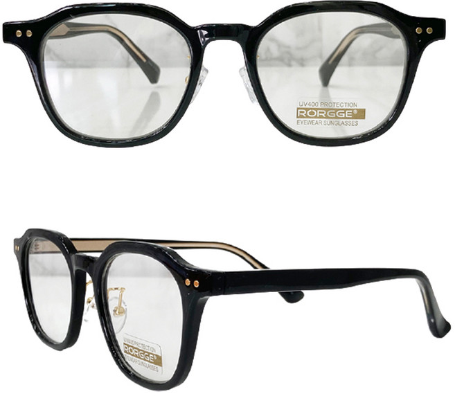 VANANA2 심플 데일리 레귤러 남녀공용 뿔테 안경테