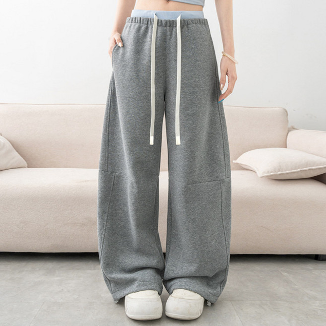 스토리원 WM-SSBT072 레이어드 밴딩 트레이닝 팬츠