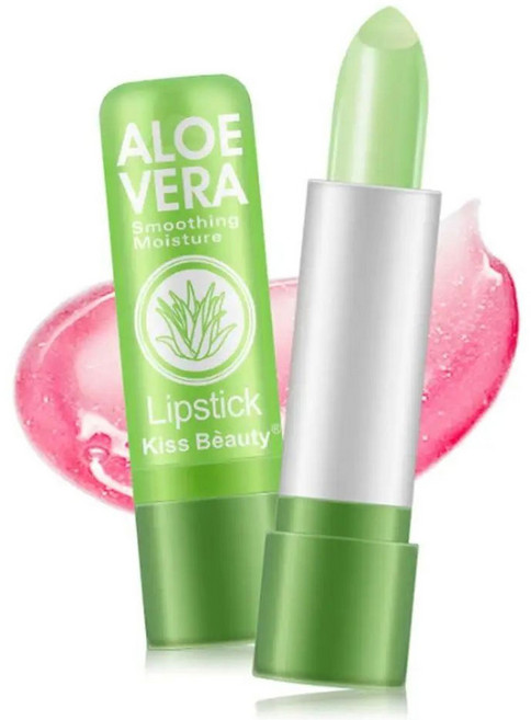 알로에 베라 립스틱 체인지 립밤, 2개