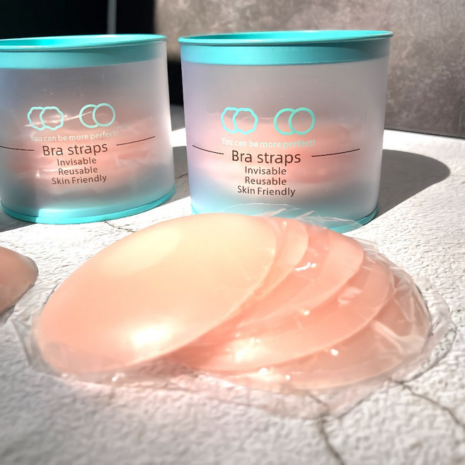 엣지프로 김나영 여성 실리콘 니플패치 패드, 1캔 4쌍