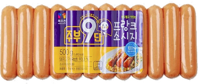 목우촌 주부9단 프랑크소시지 500g 3개