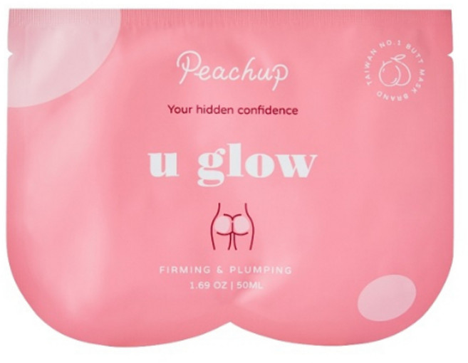 Peachup u glow 藍銅胜肽 翹臀 臀膜 台灣製, 1個