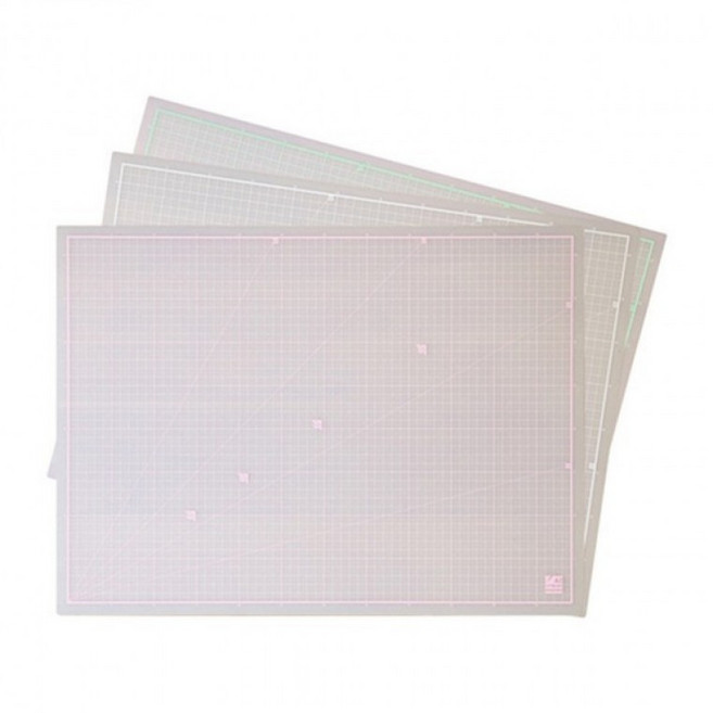 PP슬림 컷팅 매트 A2 그린 620x450 윈스타 (5개)