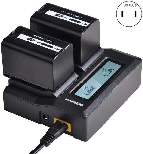 파나소닉용 VW-VBD58 배터리 및 듀얼 베이 충전기 AG-VBR59 BGH1 HC-X1 X1500 HC-MDH3E AJ-PX270 AG-CX10, 01 China Mainland, 01 2 pack US kit