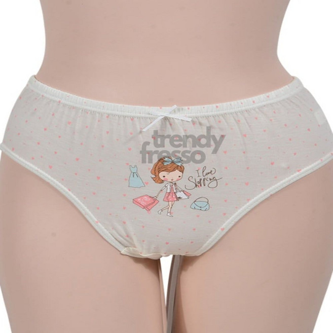 넛츠샵 여아동 삼각팬티 5p 초등팬티