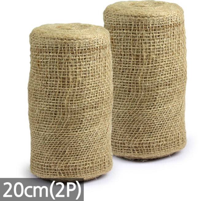 세인화분 녹화마대 쥬트테이프 10cm 15cm 20cm 30cm 40cm 60cm 녹화테이프 녹화끈 월동자재 조경자재, 03_20cm 녹화마대(2P)