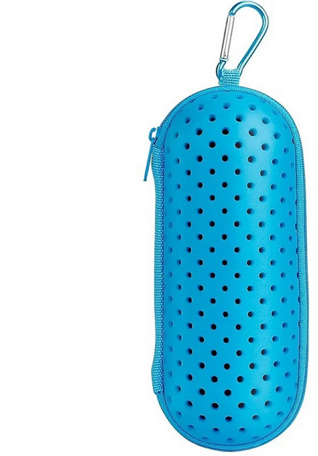 안전한날 수경케이스 물안경 보관함 파우치 수영장, 하늘색, 1개