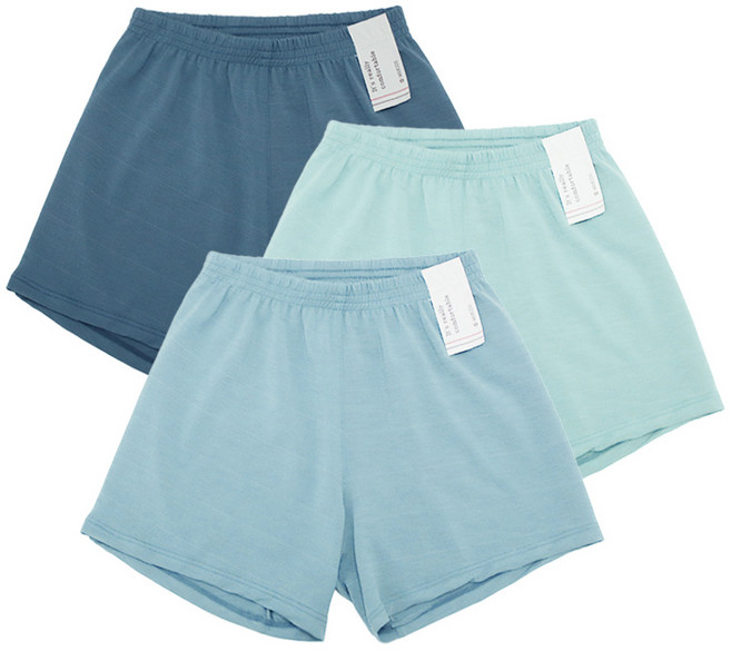 물랑루즈 플레어 인견 트렁크 사각팬티 3종 세트 남아동