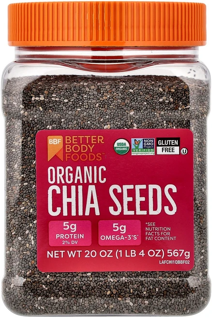 BetterBody Foods 유기농 치아씨드 567g(20온스), 1 - 쿠팡