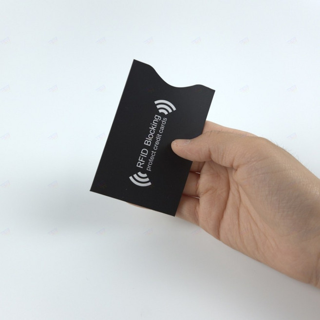 중복 인식 방지 1P 카드/포켓선택 해킹 차단 RFID 교통 IC칩 차폐 전자파 필름 흡수 오류 주변기기, B포켓형, 1개