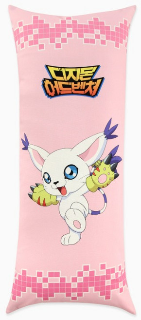 디지몬 어드벤처 사각바디필로우 가트몬 35x80, 바디필로우