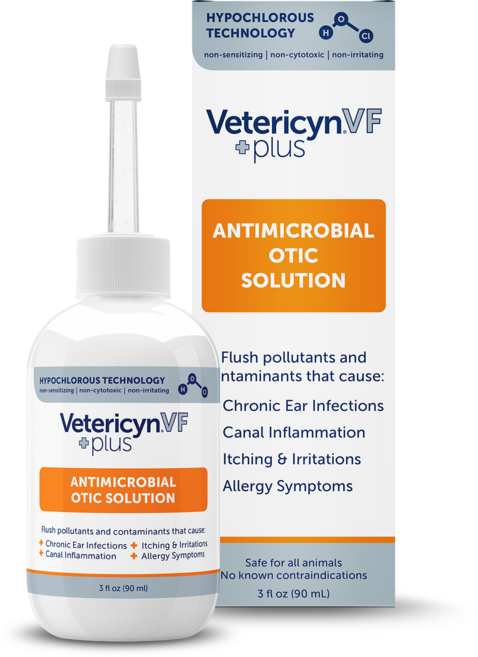 베테리신플러스 반려동물 귀 세정제, 90ml, 1개