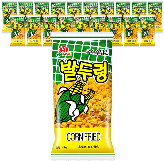 밭두렁 옥수수스낵, 45g, 20개
