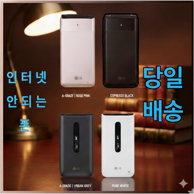 실사용 특화급 실속형 LG Y110 Y120 폴더폰 중고폰 공기계 인터넷차단/카톡/유튜브차단 공신폰 공부폰 학생폰 효도폰 업무폰 세컨폰 서브폰 어르신폰 알뜰폰 호환 통화문자전용폰, 4GB, 색상랜덤