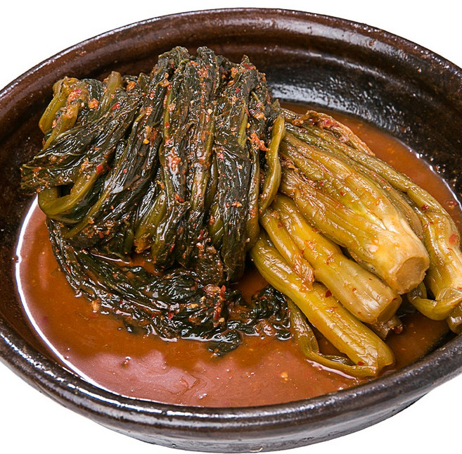 강진모란김치 국산 숙성 전라도 강진 묵은 갓김치, 1개, 1kg