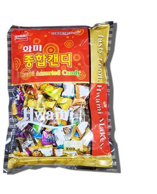 화미_종합캔디(小) 800G, 1개