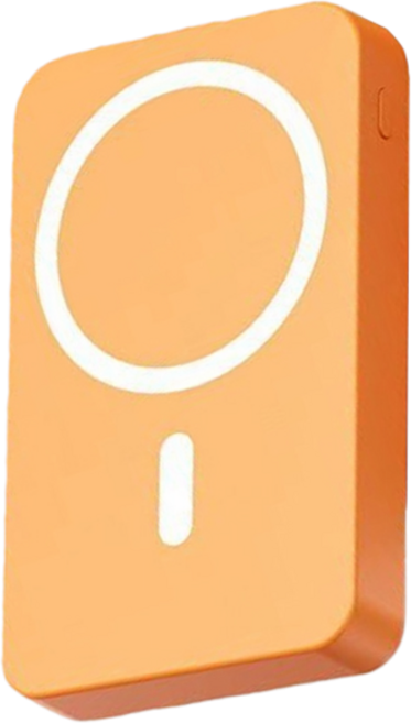 20000mAh 防爆電芯 無線磁吸行動電源 可上飛機 折疊支架, 愛馬橙【有線22.5W+無線磁吸15W】, 愛馬橙, AK04