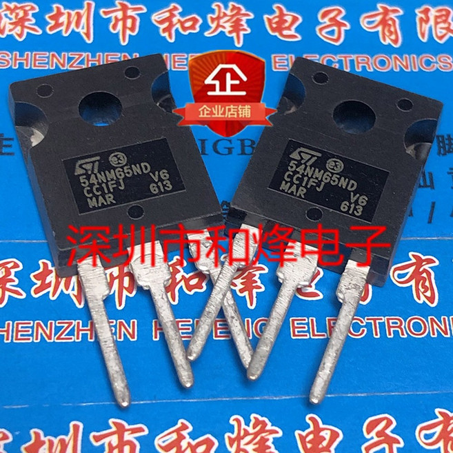 주식 W54NM65ND STW54NM65ND 247 650V 49A 5 개 10, 5PCS, As titled