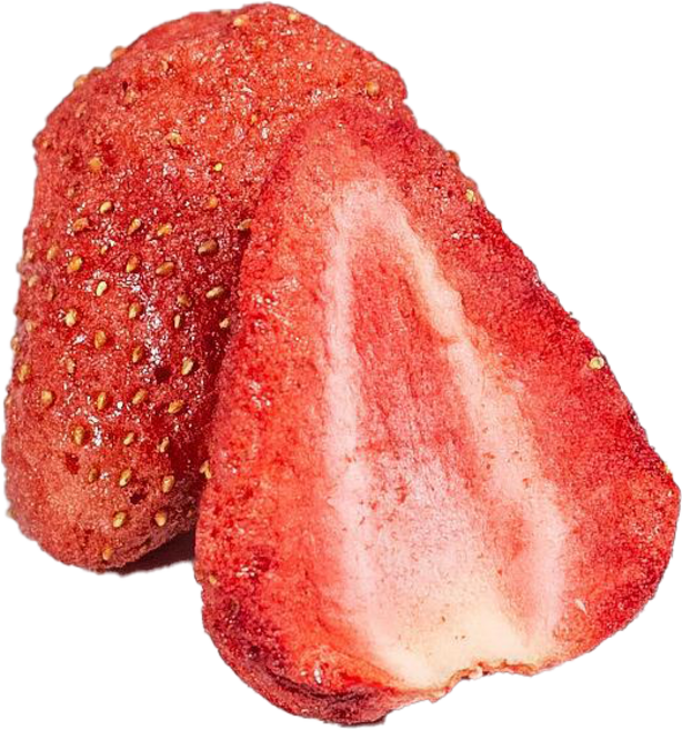 BAOLIDE 貝樂地 小動物草莓凍乾 寵物磨牙點心 倉鼠兔子酥脆零食, 1個, 草莓凍乾 (單顆賣)