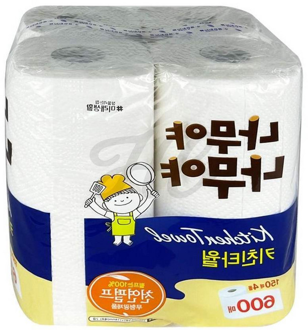 캠핑 키친타월펄프 롤형 주방 닦는 기름때 제거